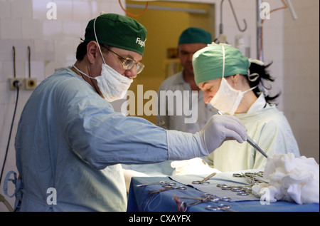 The surgical hospital in Oradea Stock Photo