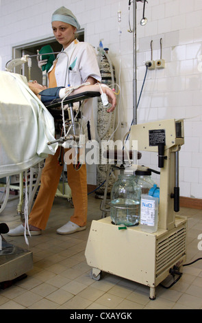 The surgical hospital in Oradea Stock Photo