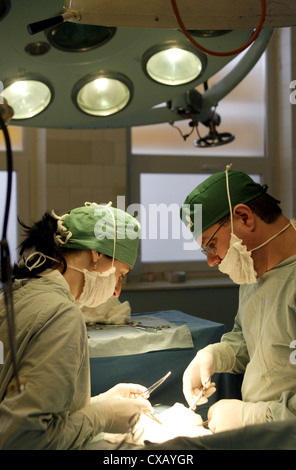 The surgical hospital in Oradea Stock Photo