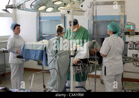 The surgical hospital in Oradea Stock Photo