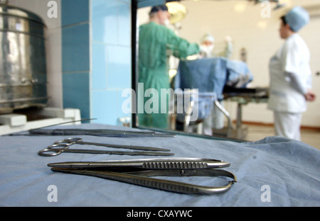 The surgical hospital in Oradea Stock Photo