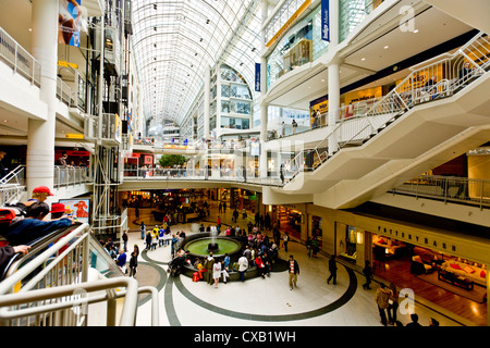 Toronto Eaton Centre Shopping Mall, Toronto, Ontario, Canada, North America Stock Photo