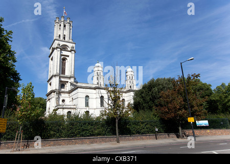 St George in the East Church, London, England, UK. Stock Photo