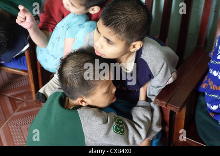 Vietnam, Centre for mentally handicapped children Stock Photo