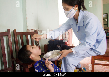 Vietnam, Centre for mentally handicapped children Stock Photo