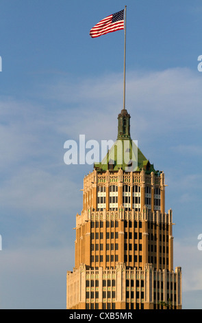 historic Tower life building at San Antonio city, Texas Stock Photo - Alamy