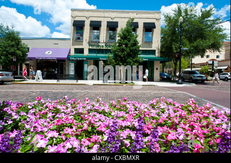 Downtown, Winter Park, Florida, United States of America, North America Stock Photo