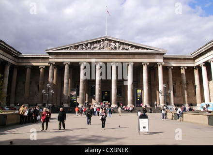 The British Museum  Great Russell Street London Stock Photo