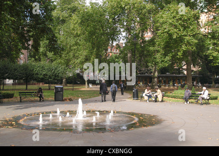 Gardens at Russell Square Bloomsbury London Stock Photo