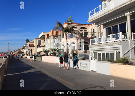 The Strand, Hermosa Beach, Los Angeles, California, United States of America, North America Stock Photo