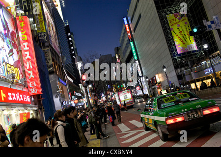 Street scene, Shibuya, Tokyo, Japan, Asia Stock Photo