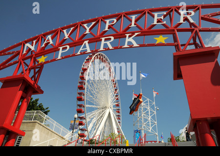 NAVY PIER PARK ,CHICAGO,ILLINOIS,USA Stock Photo