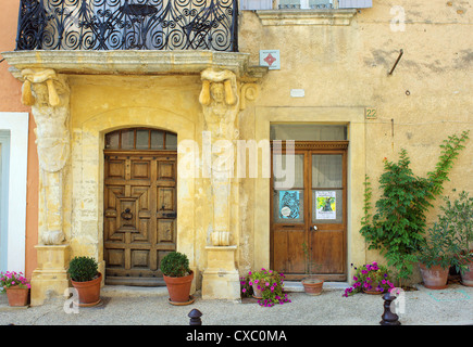 Saint Saturnin les Apt Provence Vaucluse France Stock Photo