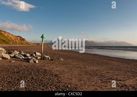 Dinas Dinlle near Caernarfon in North Wales Stock Photo