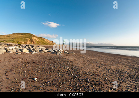 Dinas Dinlle near Caernarfon in North Wales Stock Photo