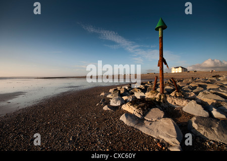 Dinas Dinlle near Caernarfon in North Wales Stock Photo