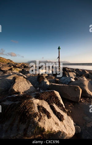 Dinas Dinlle near Caernarfon in North Wales Stock Photo