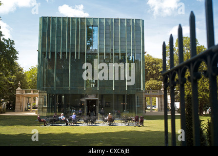 The new extension to Holburne Museum, Bath, Avon, England, United Kingdom, Europe Stock Photo