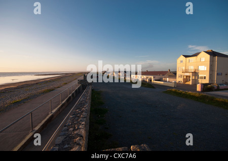 Dinas Dinlle near Caernarfon in North Wales Stock Photo