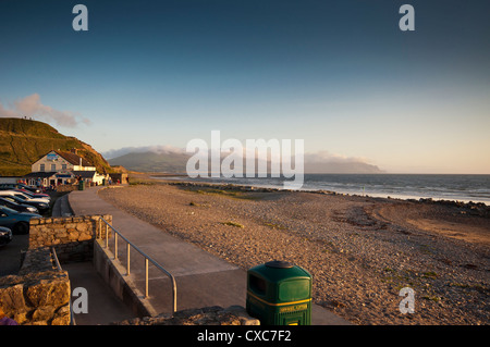 Dinas Dinlle near Caernarfon in North Wales Stock Photo