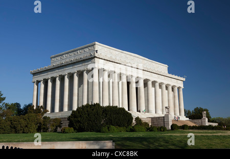 The Lincoln Memorial, Washington D.C., United States of America, North America Stock Photo