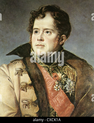 MARSHAL NEY, Duke of Elchingen (1769-1815)  under Napoleon Bonaparte Stock Photo