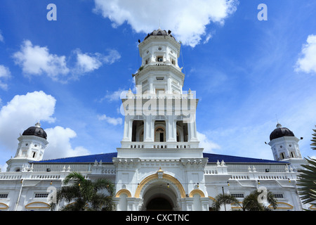 Sultan Abu Bakar State Mosque, Johor Bahru, Malaysia Stock Photo