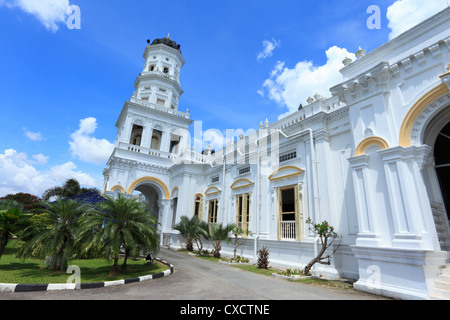 Sultan Abu Bakar State Mosque, Johor Bahru, Malaysia Stock Photo