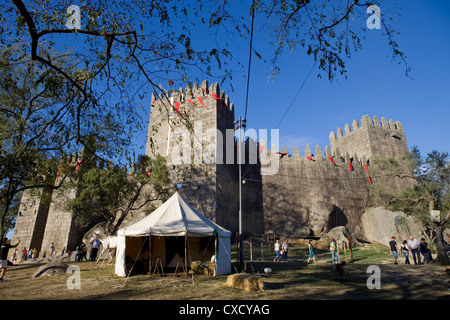 Medieval themed fairs; arts, crafts, and activities centered around the Medieval period Stock Photo