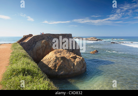 Flag Rock, Galle, Southern Province, Sri Lanka, Asia Stock Photo