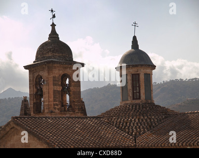 The traditional Spanish village of Velez de Benaudalla in the province of Granada. Stock Photo