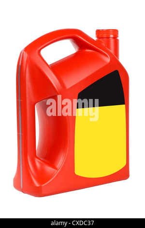 engine oil bottle Stock Photo