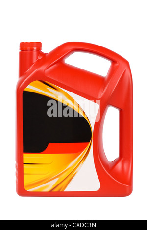 motor oil bottle Stock Photo