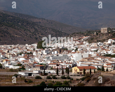 The traditional Spanish village of Velez de Benaudalla in the province of Granada. Stock Photo