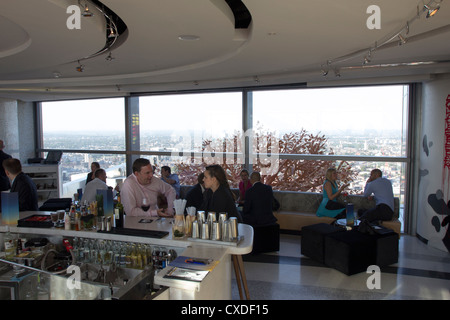 The Heron Tower Rooftop Bar London, Uk (sushisamba Stock Photo - Alamy