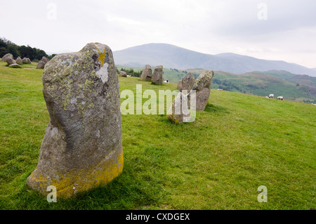 Castlerigg stone circle Stock Photo