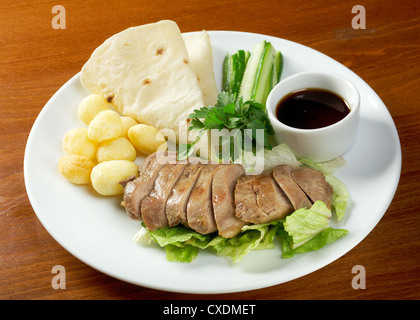 Roasted duck, Chinese style  . Stock Photo