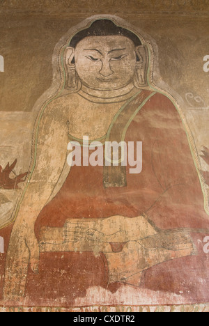 Murals,Sulamani Pahto, Bagan (Pagan), Myanmar (Burma), Asia Stock Photo