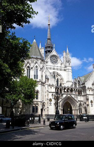 Royal Courts of Justice, City of London, England, United Kingdom, Europe Stock Photo