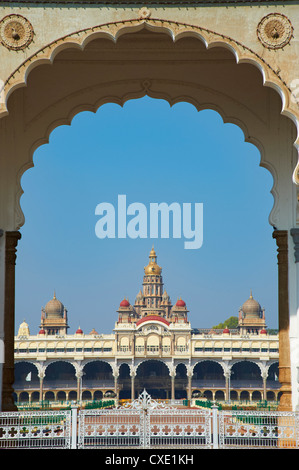 Maharaja's Palace, Mysore, Karnataka, India, Asia Stock Photo