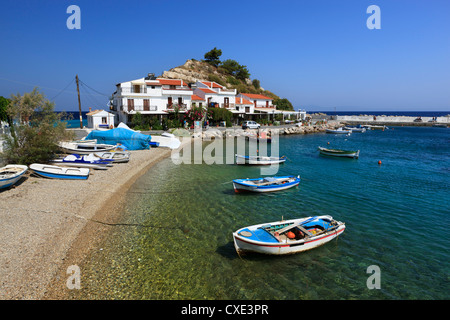 Kokkari, Samos, Aegean Islands, Greece Stock Photo