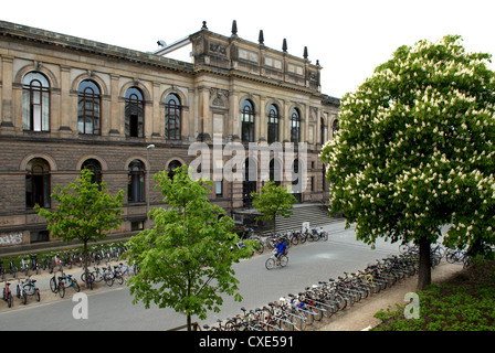 Brunswick, students at the University Carolo-Wilhelmina Stock Photo