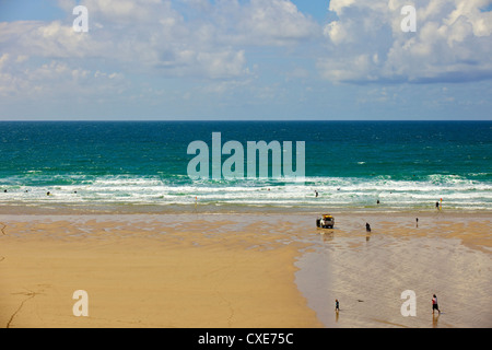 Perranporth, Cornwall, England Stock Photo