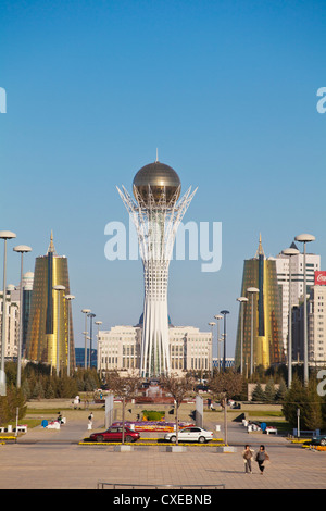 Bayterek Tower, Astana, Kazakhstan, Central Asia, Asia Stock Photo