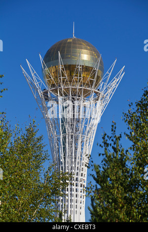 Bayterek Tower, Astana, Kazakhstan, Central Asia, Asia Stock Photo