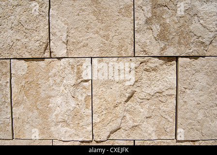 Travertine stone wall texture and background Stock Photo - Alamy