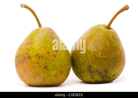 Pears isolated on white background Stock Photo