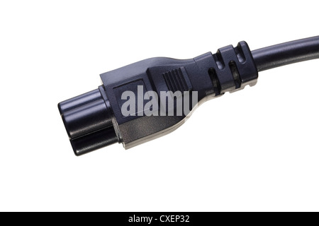 Electric plug isolated on the white background Stock Photo - Alamy