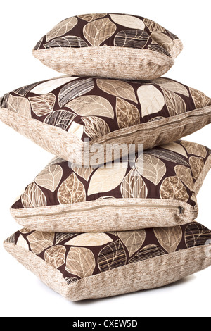 pile of pillows Stock Photo