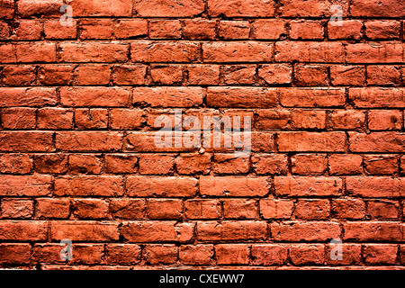 red brick wall high resolution texture Stock Photo